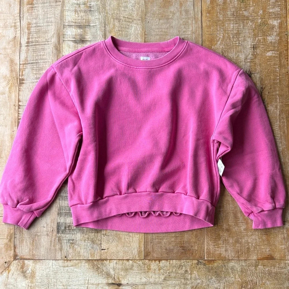 NWT Gap Pink Crewneck Sweatshirt size M(8)